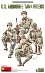 MiniArt 53040 U.S. Airborne Tank Riders – američtí výsadkáři na tanku (1/35)