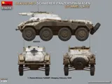 MiniArt 53046 Sd.Kfz.234/3 Schwerer Panzerspähwagen Stummel Late (1/35)