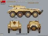 MiniArt 53046 Sd.Kfz.234/3 Schwerer Panzerspähwagen Stummel Late (1/35)