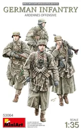 MiniArt 1/35 německá pěchota – ardenská ofenziva (4 figurky)