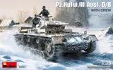 Krabice stavebnice MiniArt 1/35 Pz.Kpfw. III Ausf. D/B s osádkou, německý tank 2. světové války