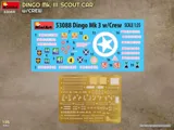 MiniArt 53088 Dingo Mk. III Scout Car s posádkou (1/35)
