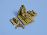 Resinový set kokpitu Aires 7032 pro F6F-3/5 Hellcat v měřítku 1/72 (Academy) — obrázek 2