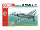Krabice plastikové stavebnice AZ Model 1/72 Messerschmitt Bf 109G-6 Alfred Onboard