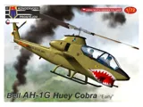 Krabice plastikové stavebnice Kovozávody Prostějov KPM0379 AH-1G Huey Cobra Early v měřítku 1/72