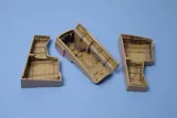 Resinová sada Aires 4106 podvozkové šachty pro Dornier Do 335 Pfeil v měřítku 1/48 — obrázek 2