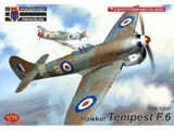 Krabice stavebnice Kovozávody Prostějov 1/72 Hawker Tempest F.6 Over Egypt, kód KPM0225