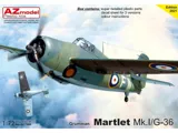 Plastiková stavebnice AZ Model AZ7806 Martlet Mk.I/G-36 v měřítku 1/72, krabice