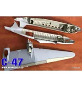 Model transportního letounu HPH Models 1/32 C-47 Skytrain, katalogové číslo HPH32043L — obrázek 2