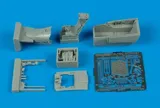 Resinová kokpitová sada Aires 7168 pro F/A-18C Hornet 1/72 ke stavebnici Hasegawa — obrázek 2