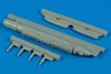 Resinový podvěsný kontejner Aires 2047 AN/ALQ-188 Electronic Attack Training Pod v měřítku 1/32