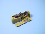Resinová kokpitová sada Aires 4072 pro P-51D Mustang v měřítku 1/48 (Tamiya)