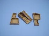 Resinová sada Aires 4106 podvozkové šachty pro Dornier Do 335 Pfeil v měřítku 1/48