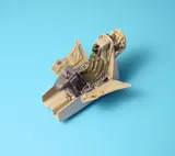 Resinová kokpitová sada Aires 4218 pro A-4C/L Skyhawk v měřítku 1/48, díly na licích blocích