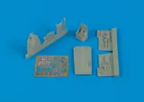 Resinová kokpitová sada Aires 4301 pro P-40B v měřítku 1/48 (Trumpeter)
