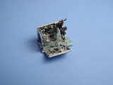 Aires 7065 resinový kokpit pro A6M5 Zero 1/72 — resinové díly interiéru pro stavebnici Hasegawa