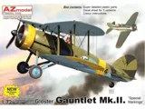 Krabice plastikové stavebnice AZ Model 1/72 Gloster Gauntlet Mk.II Special Markings