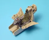 Resinová kokpitová sada Aires 4218 pro A-4C/L Skyhawk v měřítku 1/48, díly na licích blocích — obrázek 2