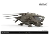 Plastikový model Meng DS-009 Dune Harkonnen Ornithopter v měřítku 1/72 s rozloženými křídly — obrázek 11