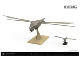 Plastikový model Meng DS-009 Dune Harkonnen Ornithopter v měřítku 1/72 s rozloženými křídly — obrázek 9