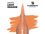 Akrylový fix AK Interactive Playmarker AKM019 světle oranžová se štětcovým hrotem