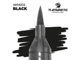 Černý akrylový popisovač AK Interactive Playmarker AKM002, balení 1 ks