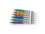 Sada šesti akrylových fixů AK Interactive Playmarkers Set AKM103 oděvy a ornamenty — obrázek 2