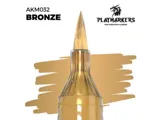 Akrylový fix AK Interactive Playmarker AKM032 bronzová se štětcovým hrotem