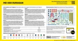 Krabice stavebnice Heller 56201 Starter Kit MD 450 Ouragan v měřítku 1/72