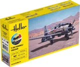 Krabice stavebnice Heller 1/72 Starter Kit T-28 Fennec / Trojan s barvami, lepidlem a štětcem — obrázek 3