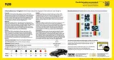 Krabice stavebnice Heller 56149 Starter Kit Porsche 928 v měřítku 1/43