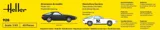 Krabice stavebnice Heller 56149 Starter Kit Porsche 928 v měřítku 1/43 — obrázek 2