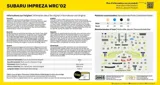 Krabice stavebnice Heller 56199 Starter Kit Subaru Impreza WRC 2002 v měřítku 1/43