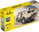 Krabice stavebnice Heller 56898 Starter Kit VAB 4x4 v měřítku 1/72 s barvami, lepidlem a štětcem — obrázek 3