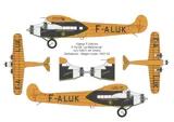 Krabice stavebnice Valom 1/72 Fokker F.VIIb/3m Air France, třímotorový dopravní letoun — obrázek 2