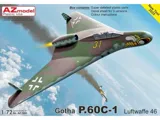Krabice plastikové stavebnice AZ Model 1/72 Gotha P.60C-1 Luftwaffe 46