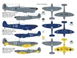 Krabice stavebnice Kovozávody Prostějov KPM0500 Supermarine Spitfire PR.IV v měřítku 1/72 — obrázek 2