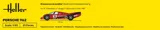 Plastiková stavebnice Heller 1/43 Porsche 962 Starter Kit, vůz Kenwood z Le Mans 1989 — obrázek 2