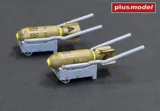 Plus Model AL3021 ruční pumový vozík Mk.I 1/32 – díly z 3D tisku a puma 250 lb
