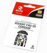 Set 3D přístrojových panelů Red Fox Studio RFSQS-32105 pro F4U-1D Corsair 1/32 — obrázek 2