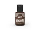 Lahvička AK Interactive AK12104 Paneliner tmavě hnědý 30 ml