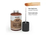 Lahvička AK Interactive AK12105 Panel Liner čerstvá rez 30 ml se štětečkem v uzávěru — obrázek 2