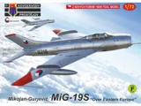 Krabice stavebnice Kovozávody Prostějov 1/72 MiG-19S Over Eastern Europe