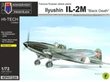 Krabice stavebnice Kovozávody Prostějov KPH7220 Iljušin Il-2M Black Death v měřítku 1/72
