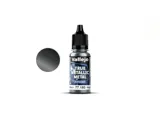 Lahvička metalické barvy Vallejo True Metallic Metal 77180 obsidiánově černá Airbrush 18 ml — obrázek 2