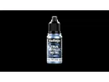 Lahvička akrylové metalické barvy Vallejo True Metallic Metal 77110 Ultramarine Blue Light 18 ml