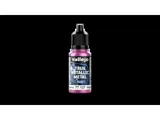 Lahvička metalické barvy Vallejo True Metallic Metal 77127 Crimson Magenta Base 18 ml