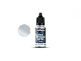 Lahvička akrylové barvy Vallejo True Metallic Metal 77121 Sterling Silver Base 18 ml — obrázek 2