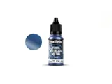 Lahvička akrylové metalické barvy Vallejo True Metallic Metal 77130 Ultramarine Blue Base 18 ml — obrázek 2
