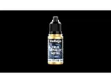 Lahvička akrylové metalické barvy Vallejo True Metallic Metal 77116 nazelenalé zlato světlé 18 ml